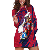 Personalized Norway Soccer Viking Champions Hoodie Dress Football Norse Warrior Map Nordic Cross