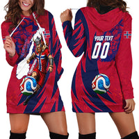 Personalized Norway Soccer Viking Champions Hoodie Dress Football Norse Warrior Map Nordic Cross