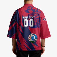 Personalized Norway Soccer Viking Champions Kimono Football Norse Warrior Map Nordic Cross