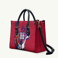 Personalized Norway Soccer Viking Champions Leather Bag Football Norse Warrior Map Nordic Cross