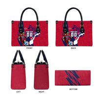 Personalized Norway Soccer Viking Champions Leather Bag Football Norse Warrior Map Nordic Cross