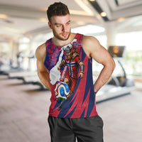 Personalized Norway Soccer Viking Champions Men Tank Top Football Norse Warrior Map Nordic Cross