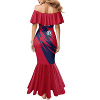 Personalized Norway Soccer Viking Champions Mermaid Dress Football Norse Warrior Map Nordic Cross