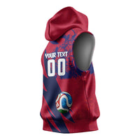 Personalized Norway Soccer Viking Champions Sleeveless Hoodie Football Norse Warrior Map Nordic Cross
