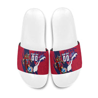 Personalized Norway Soccer Viking Champions Slide Sandals Football Norse Warrior Map Nordic Cross