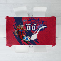 Personalized Norway Soccer Viking Champions Tablecloth Football Norse Warrior Map Nordic Cross