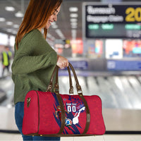 Personalized Norway Soccer Viking Champions Travel Bag Football Norse Warrior Map Nordic Cross