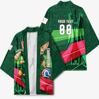 Personalized Algeria Football Champions Kimono Fennec Fox Mascot - Algiers Martyrs Memorial