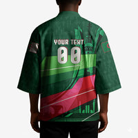 Personalized Algeria Football Champions Kimono Fennec Fox Mascot - Algiers Martyrs Memorial