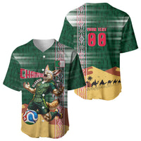 Personalized Algeria Champions Football 2026 Baseball Jersey Fennec Fox Victory Mascot - Traditional Berber Pattern