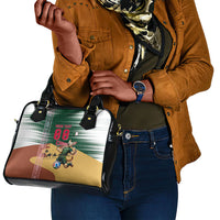 Personalized Algeria Champions Football 2026 Shoulder Handbag Fennec Fox Victory Mascot - Traditional Berber Pattern
