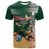Personalized Algeria Champions Football 2026 T shirt Fennec Fox Victory Mascot - Traditional Berber Pattern