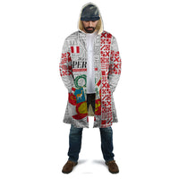 Peru Independence Day Cloak Peruvian Flag Coat of Arms Inca Pattern