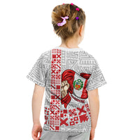 Peru Independence Day Kid T Shirt Peruvian Flag Coat of Arms Inca Pattern