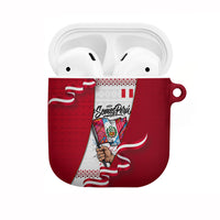 Somos Peru Independence Day AirPods Case Inti Sun God Andean Condor Tribal