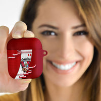 Somos Peru Independence Day AirPods Case Inti Sun God Andean Condor Tribal