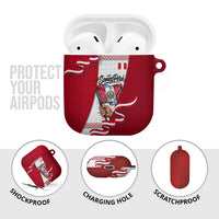 Somos Peru Independence Day AirPods Case Inti Sun God Andean Condor Tribal