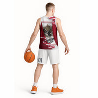 Somos Peru Independence Day Basketball Jersey Inti Sun God Andean Condor Tribal
