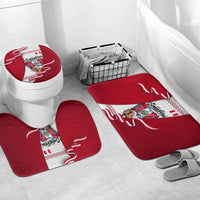 Somos Peru Independence Day Bathroom Set Inti Sun God Andean Condor Tribal