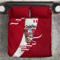 Somos Peru Independence Day Bedding Set Inti Sun God Andean Condor Tribal