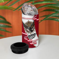 Somos Peru Independence Day 4 in 1 Can Cooler Tumbler Inti Sun God Andean Condor Tribal