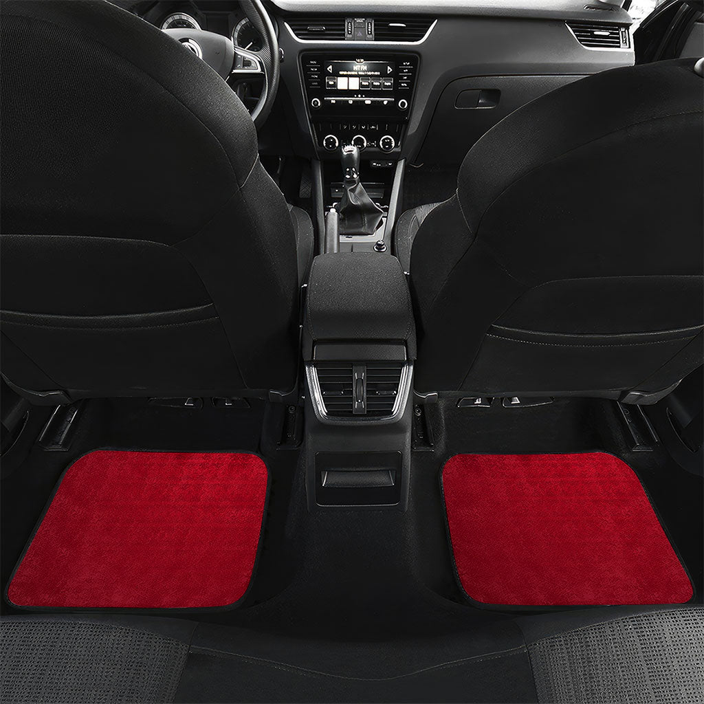 Somos Peru Independence Day Car Mats Inti Sun God Andean Condor Tribal