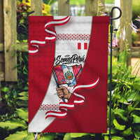 Somos Peru Independence Day Garden Flag Inti Sun God Andean Condor Tribal
