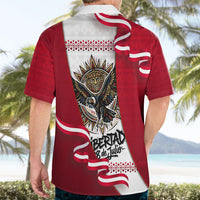 Somos Peru Independence Day Hawaiian Shirt Inti Sun God Andean Condor Tribal
