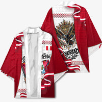 Somos Peru Independence Day Kimono Inti Sun God Andean Condor Tribal