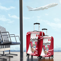 Somos Peru Independence Day Luggage Cover Inti Sun God Andean Condor Tribal
