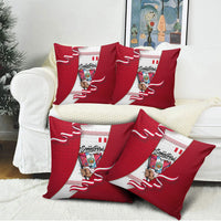 Somos Peru Independence Day Pillow Cover Inti Sun God Andean Condor Tribal