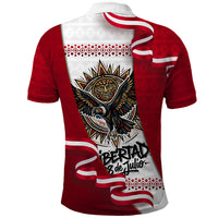 Somos Peru Independence Day Polo Shirt Inti Sun God Andean Condor Tribal