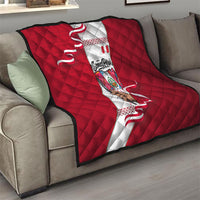 Somos Peru Independence Day Quilt Inti Sun God Andean Condor Tribal