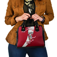 Somos Peru Independence Day Shoulder Handbag Inti Sun God Andean Condor Tribal