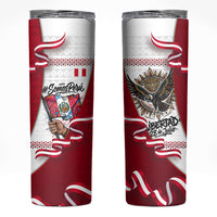 Somos Peru Independence Day Skinny Tumbler Inti Sun God Andean Condor Tribal
