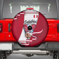 Somos Peru Independence Day Spare Tire Cover Inti Sun God Andean Condor Tribal