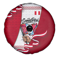 Somos Peru Independence Day Spare Tire Cover Inti Sun God Andean Condor Tribal