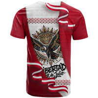 Somos Peru Independence Day T Shirt Inti Sun God Andean Condor Tribal