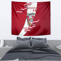 Somos Peru Independence Day Tapestry Inti Sun God Andean Condor Tribal