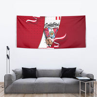 Somos Peru Independence Day Tapestry Inti Sun God Andean Condor Tribal