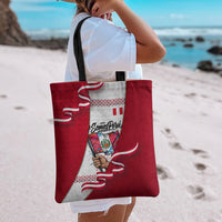 Somos Peru Independence Day Tote Bag Inti Sun God Andean Condor Tribal