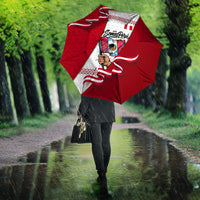 Somos Peru Independence Day Umbrella Inti Sun God Andean Condor Tribal