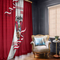 Somos Peru Independence Day Window Curtain Inti Sun God Andean Condor Tribal