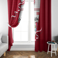 Somos Peru Independence Day Window Curtain Inti Sun God Andean Condor Tribal