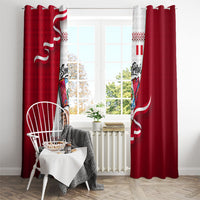 Somos Peru Independence Day Window Curtain Inti Sun God Andean Condor Tribal