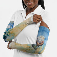 Somalia Liberation Unity Arm Sleeves Soomaaliya Script Peace Dove Watercolor
