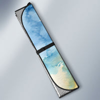 Somalia Liberation Unity Auto Sun Shade Soomaaliya Script Peace Dove Watercolor