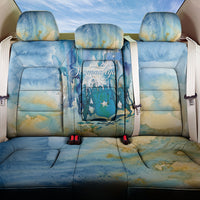 Somalia Liberation Unity Back Car Seat Cover Soomaaliya Script Peace Dove Watercolor
