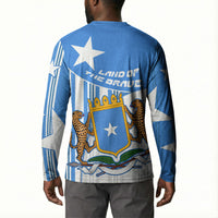 Somalia Independence Day 1960 Button Sweatshirt Somali Coat Of Arms Star - Land Of The Brave