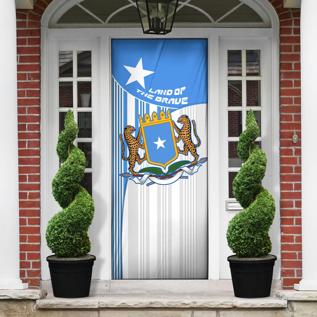 Somalia Independence Day 1960 Door Cover Somali Coat Of Arms Star - Land Of The Brave